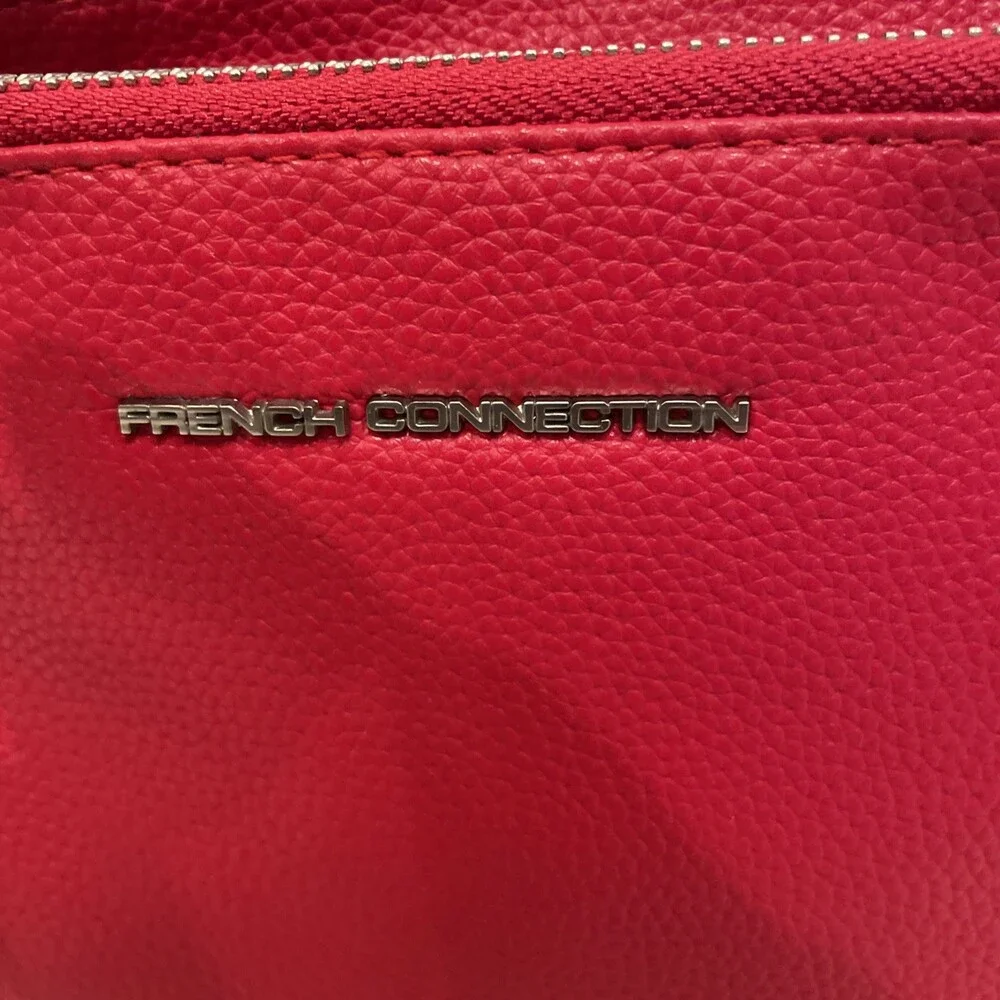 French Connection Red Double Wristlet Set‎ – Detachable Slim Pouches NWT